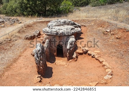 prehistoric dolmen near Montefrio, Granada