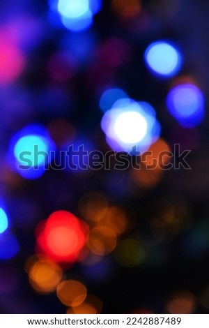 bright neon lights. colored bokeh. background for the design of holidays. Christmas, New Year.