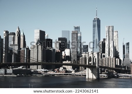NYC Landscape from Manhattan Bridge Dec,22