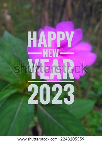 Picture of happy new year 2023
