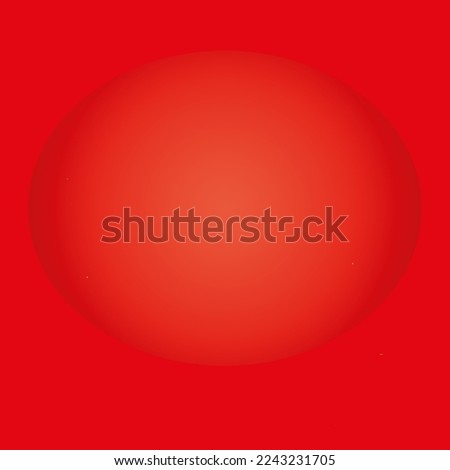 oval red hot circle shape gradient