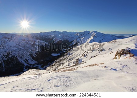 Tatras Winter in Poland - dolina Gasienicowa