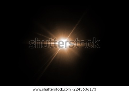  Abstract sun bursts, digital flares, yellow glare on  black background.light background.