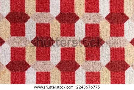 Close up pattern of doormat