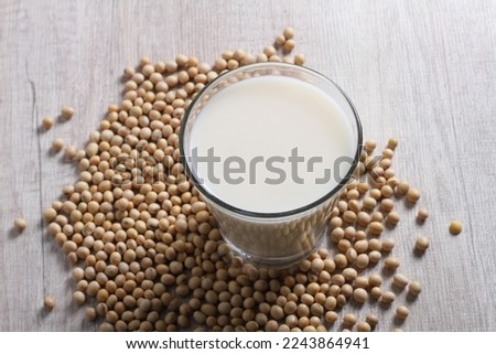 Soy milk also known as soya milk or soymilk, is a plant-based drink produced by soaking and grinding soybeans, boiling the mixture, and filtering out remaining particulates.