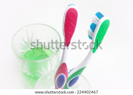 toothbrush for hygiene cavity mouth and cleaning