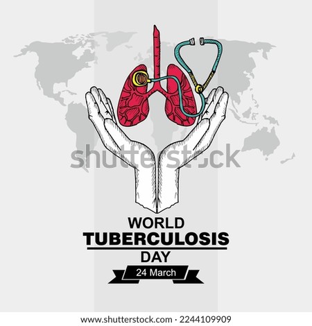 world Tuberculosis day, poster and banner, 24 March