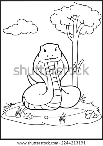 Reptiles Coloring Pages for kids