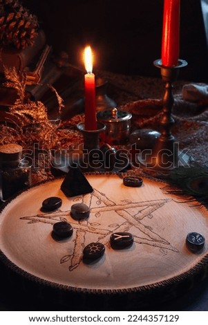 esoterica, runes, predictions with the help of witch runes, fortune telling