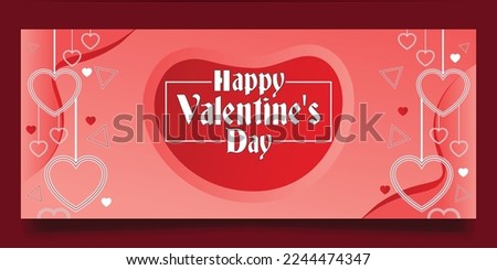Valentine's day web banner for sale 