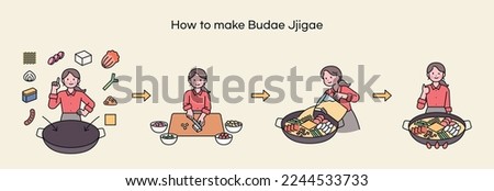 Budae-jjigae, a food steeped in Korean history. A chef explains how to make budae-jjigae.
