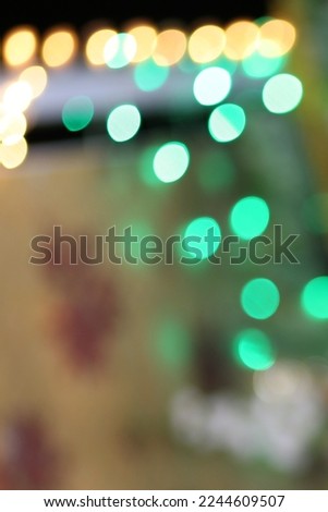 multicolor wedding lights blurred and defocus image 