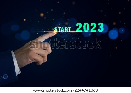 In 2023, pointing at a computerized user interface, Up until 2023, there are plans to speed up corporate growth and expansion. beginning in 2023, business planning