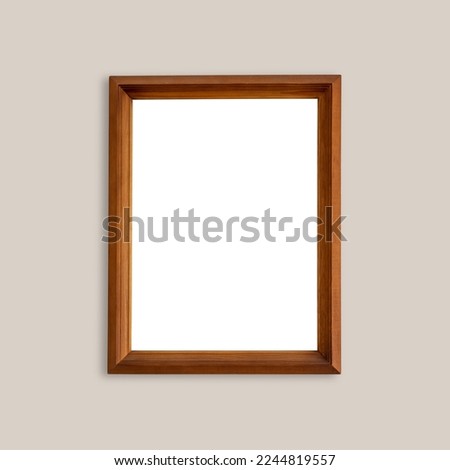 Classic wood material picture frame