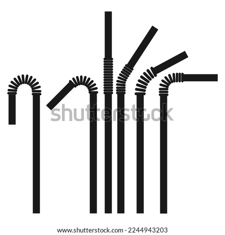 straw icon vector illustration design Royalty-Free Stock Photo #2244943203
