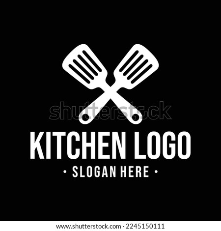 Kitchen Logo Design Template Inspiration, Vector Illustration.