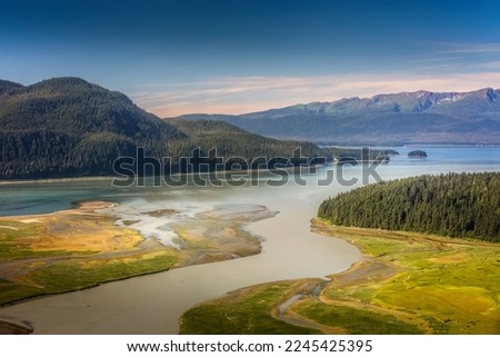 The breathtaking landscape of the Misty Fjords, Alaska Royalty-Free Stock Photo #2245425395