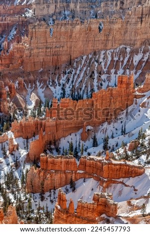 Bryce Canyon National Park. Bryce Canyon viewpoints. Southern Utah Reservation. Located in Utah, United States