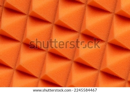 Acoustic foam texture. Wall soundproofing insulation panel