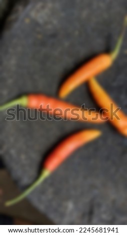 
Blur photo of red chili used for seasoning and chili sauce
