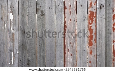 Damaged Old Wood Fence. Seamless Texture