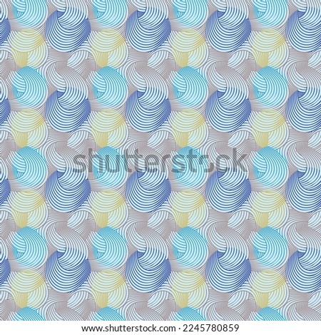 Abstract seamless vector interwoven floral pattern in earth colour combination. Great for modern interior wallpaper, home textiles and fashion.