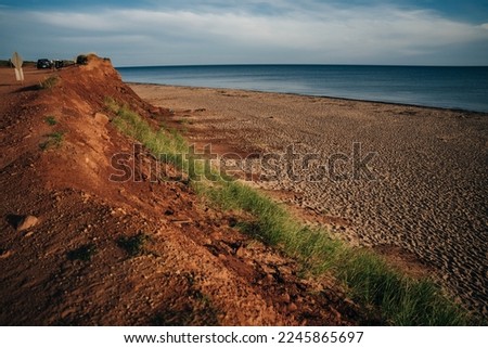 THUNDER COVE BEACH PRINCE EDWARD ISLAND - sep 2022. High quality photo