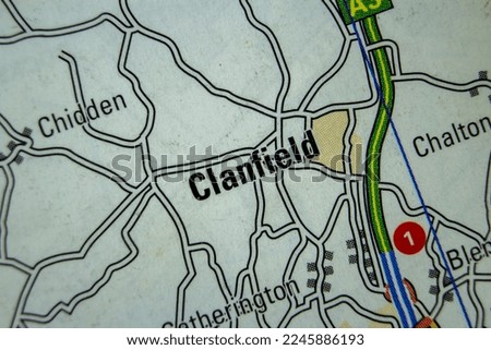 Clanfield, Hampshire, United Kingdom atlas map town name