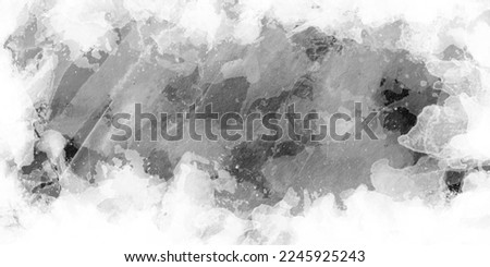 Beautiful white Watercolor chaotic texture with splashes , abstract white paint on a wall, Watercolor white and light gray texture for any design and decoration.