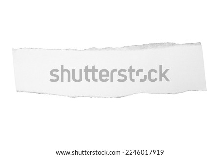 torn paper texture piece ripped border edge sheet  Royalty-Free Stock Photo #2246017919