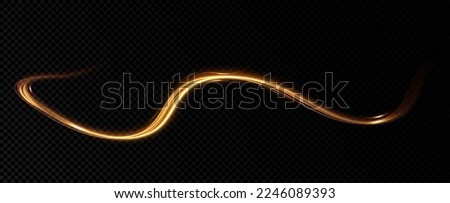 Gold background. wavy lines of fire. light effect.	