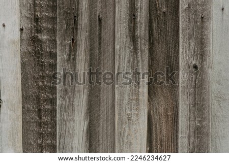 Large background texture of the wall of gray old wooden boards