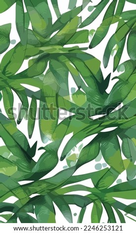 Eco-Friendly Natural Leaf Patterns for Artistic Home Decor: A Collection of Abstract Illustrations and Textures Inspired by the Beauty of Nature and the Wonders of the Garden