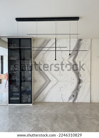 Marble Love Openbook White Luxury Wall