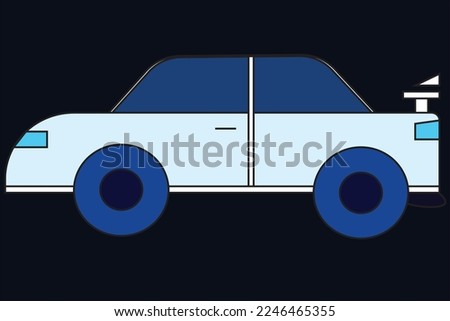 an illustration of a car design