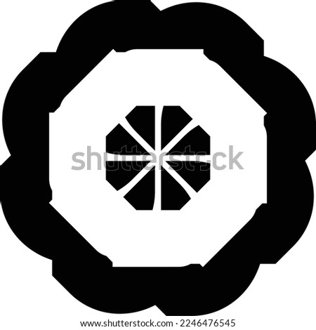 random alphabet symmetrical logo design