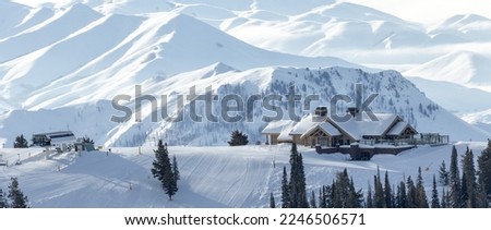 Ski lodge at Sun Valley, Idaho