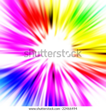 bright spectrum pattern