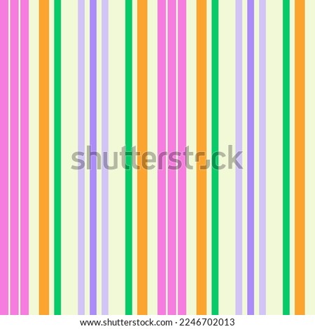 Fresh summer stripe. Seamless vector linear pattern suitable for fashion, home decor or stationary