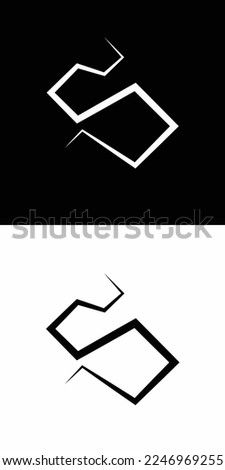 kundalini logo, S later logo, snake logo