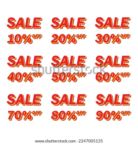 Special sale label vector illustration. price tag, discount offer, symbol for advertising campaign in retail store, sales promotion marketing, discount sticker, offer ads on shopping day.