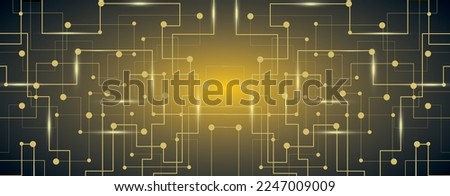 Geometric abstract background with simple elements. Medical, technology or science design. Technology Network Background. Abstract tech background. Futuristic technology interface