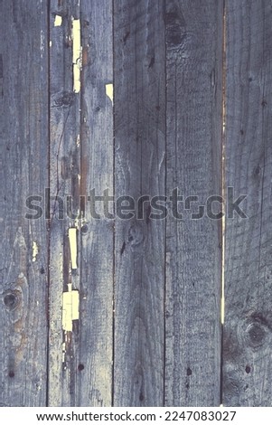 Rural Fence. Old Weathered Wooden Texture. Carpentry. Vertical Photo