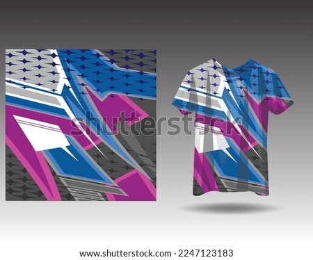 Tshirt sports design for racing, jersey, cycling, football, gaming