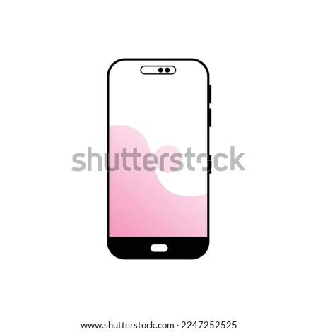 Hand Phone icon, Smart hand phone, Mobile vector art, Free icon mobile