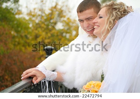 wedding pictures of just married couple