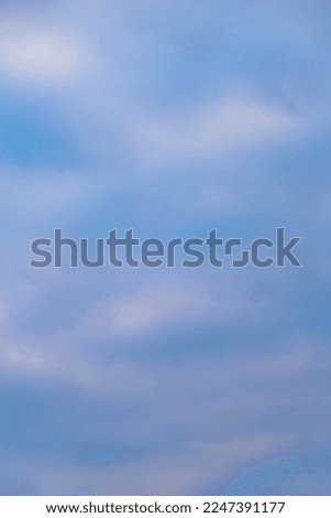 Abstract picture a white clouds in blue sky for background
