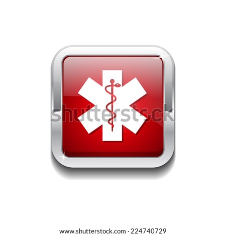 Health Emergency Sign Vector Icon Design