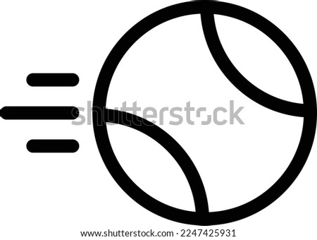 ball Vector illustration on a transparent background. Premium quality symmbols. Thin line vector icons for concept and graphic design.