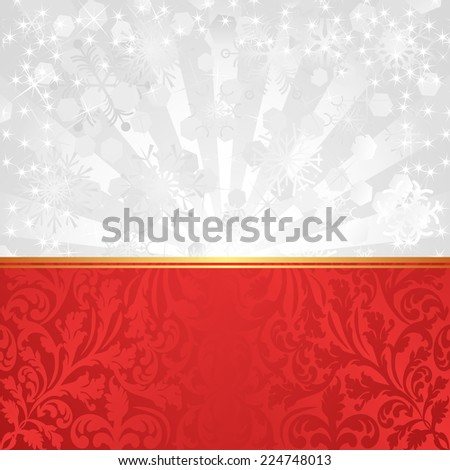 red and white abstract background